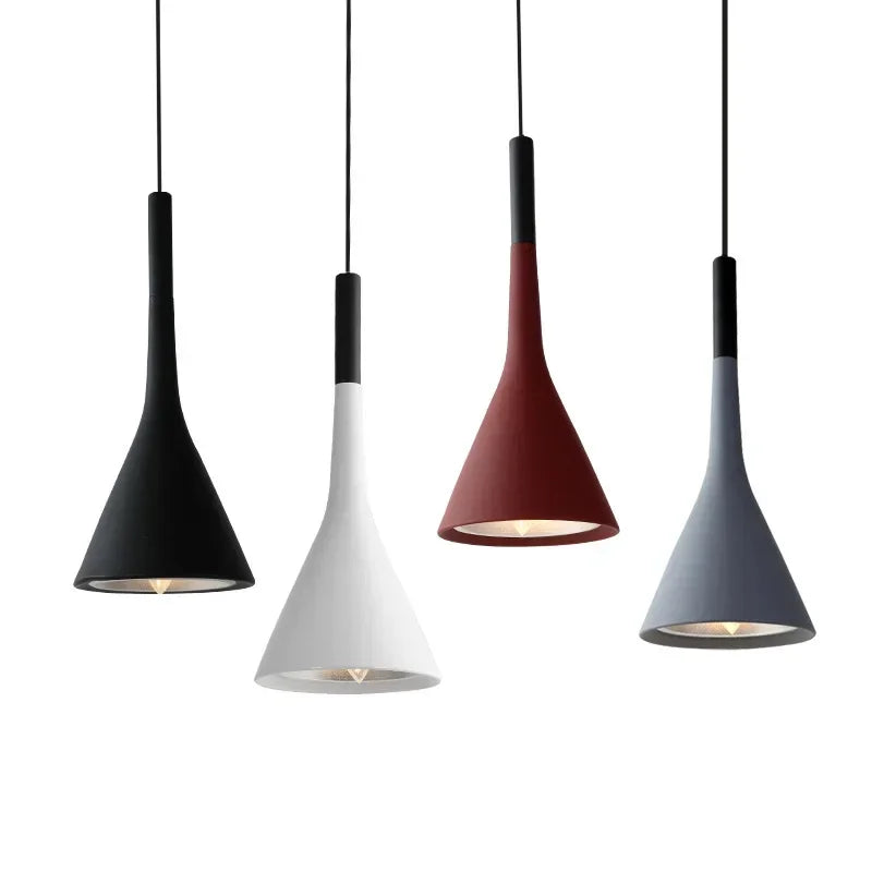 Farbige LED Pendellampe