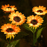 Leuchtende Sonnenblumen Deko