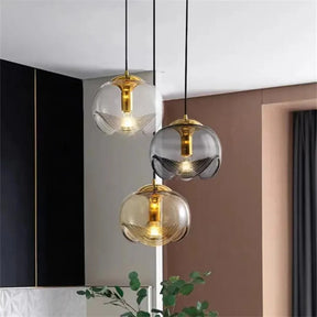 Nordic Style Glaslampe