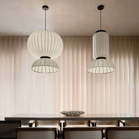 Wabi Sabi Seidenlampe