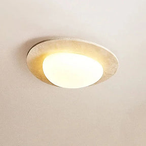 Deckenlampe mit geometrischem Muster