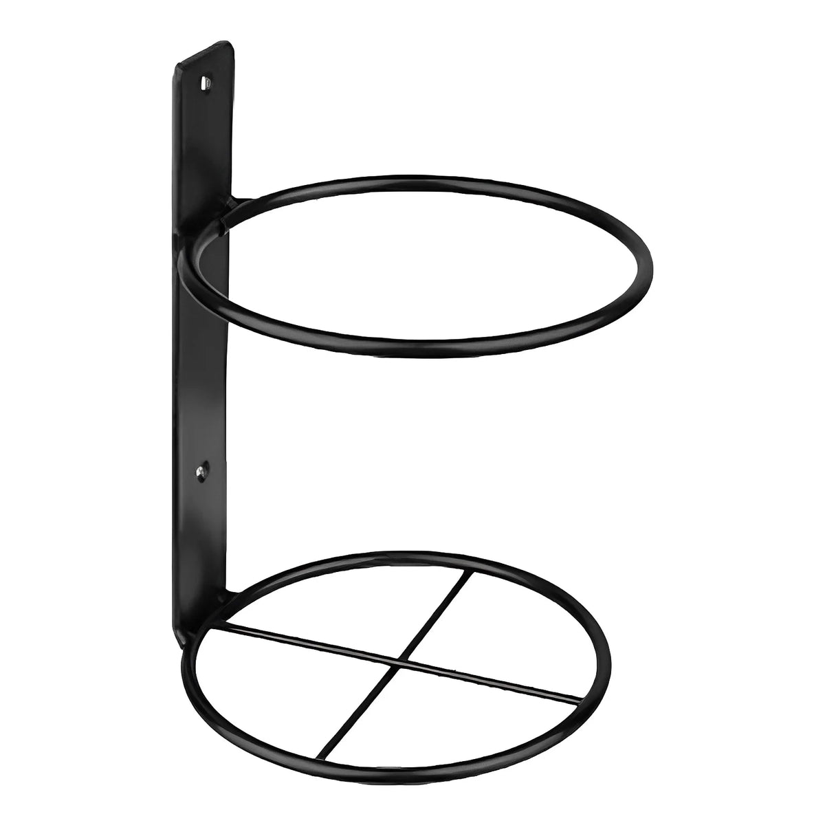 Spiralförmiger Wand-Weinflaschenhalter aus Metall