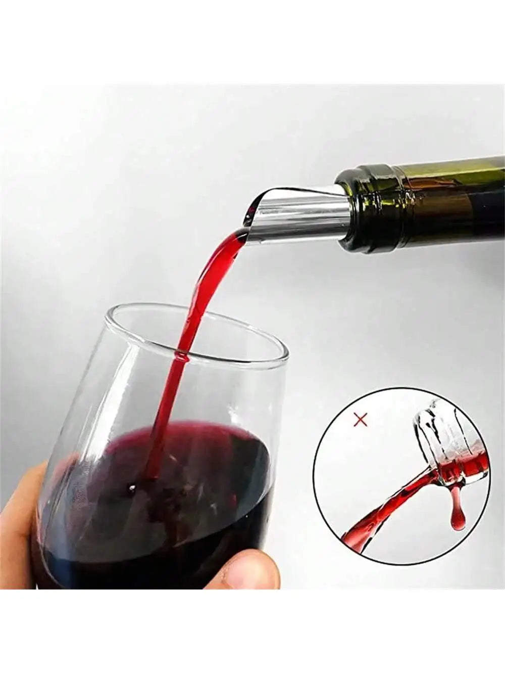 Flexibler Weinausgießer