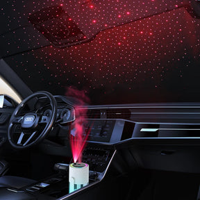 LED Projection Humidifier with Star Effect – 2-in-1 Aroma Diffuser &amp; Night Light