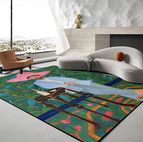 Tapis au charme vintage classique