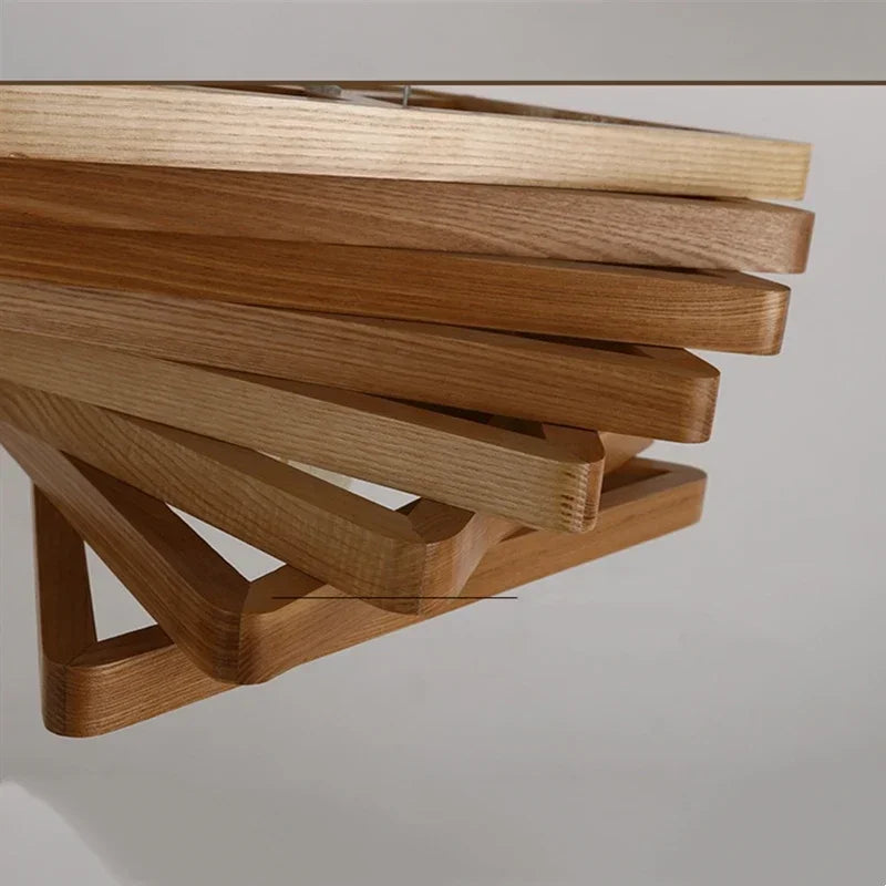 Nordic Holz Designlampe