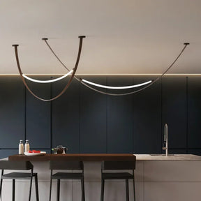 LED Gürtel Pendelleuchte