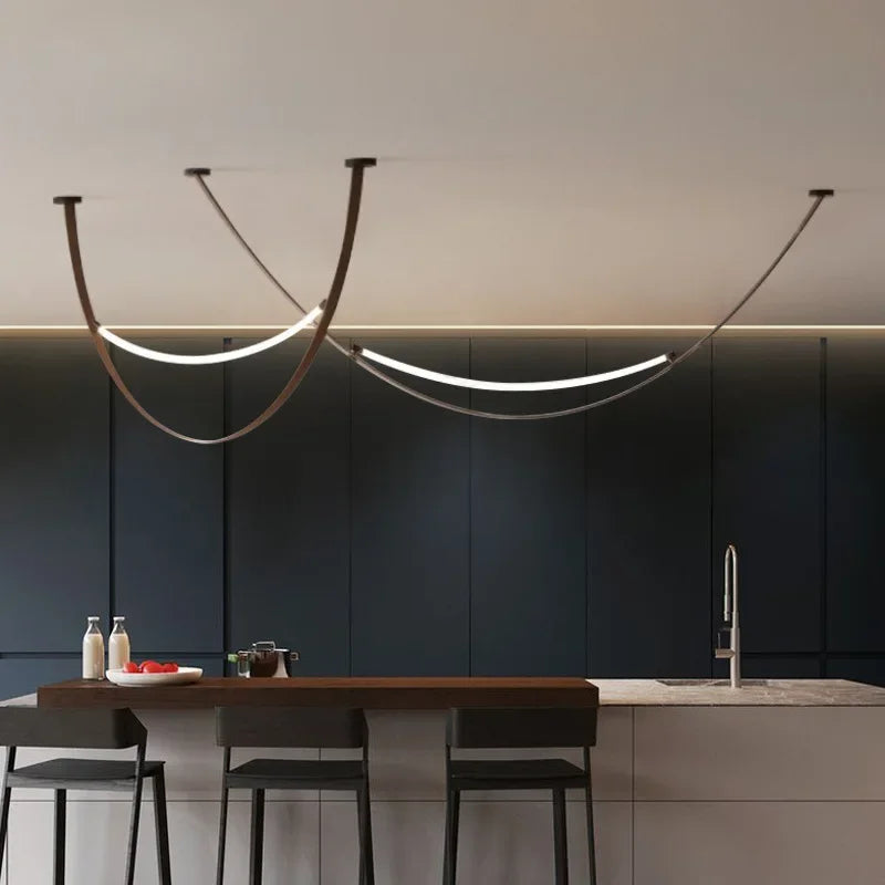 LED Gürtel Pendelleuchte
