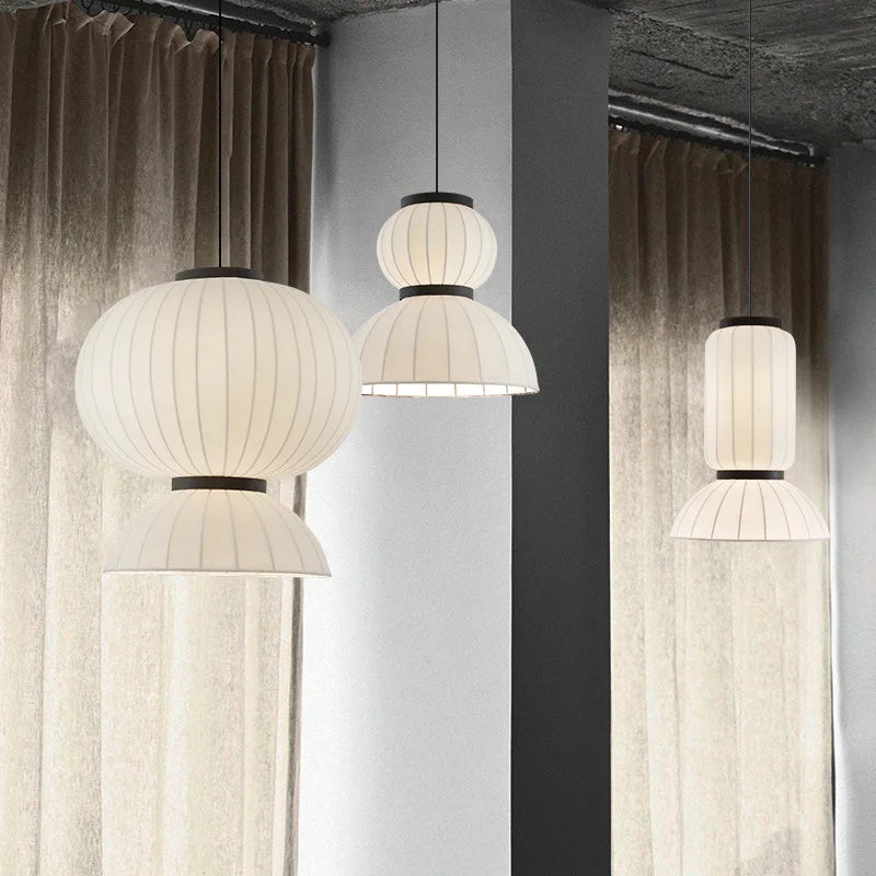 Wabi Sabi Seidenlampe