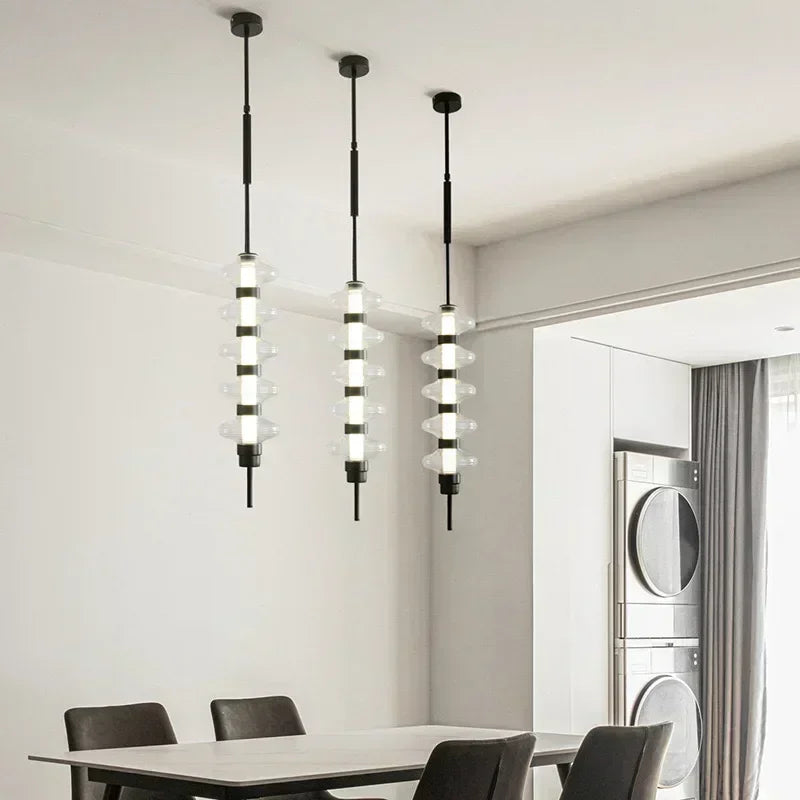 Luxus Glas Pendelleuchte