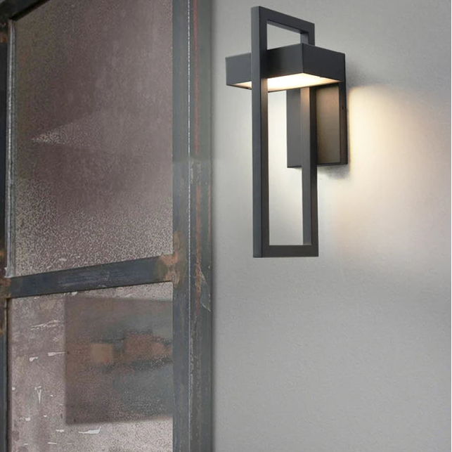 Vintage LED-Wandlaterne für den Außenbereich