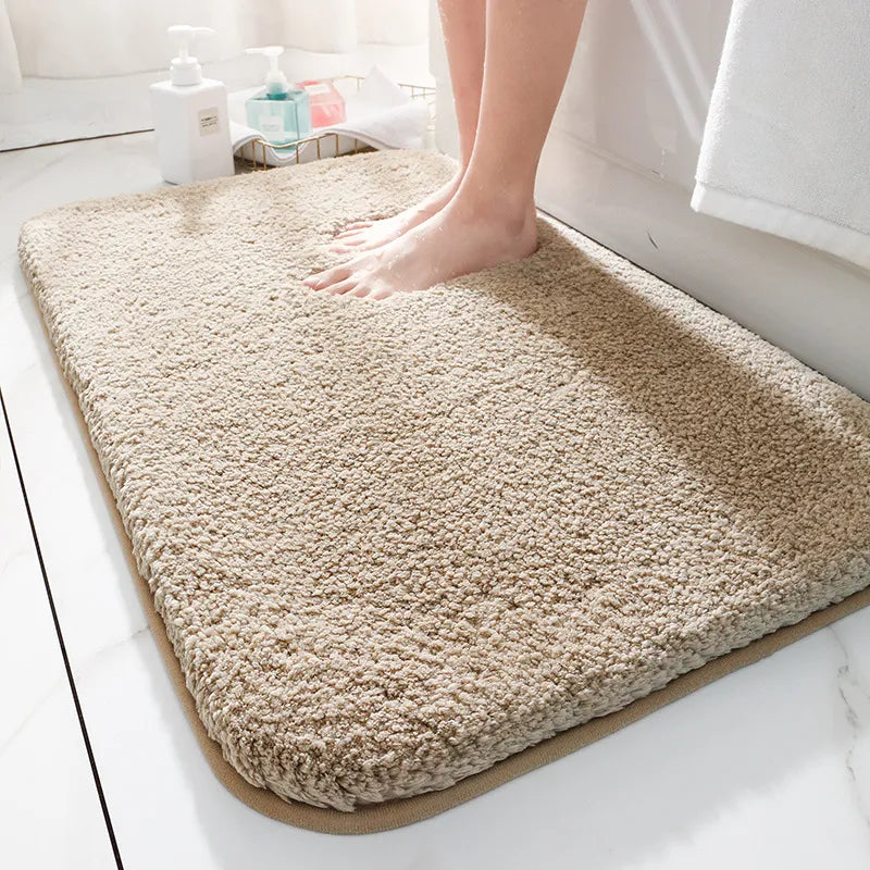 Tapis de salle de bain épais de luxe