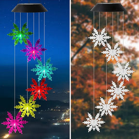 Festliche Schmetterlings Solarlichter für Garten & Terrasse in der Weihnachtszeit