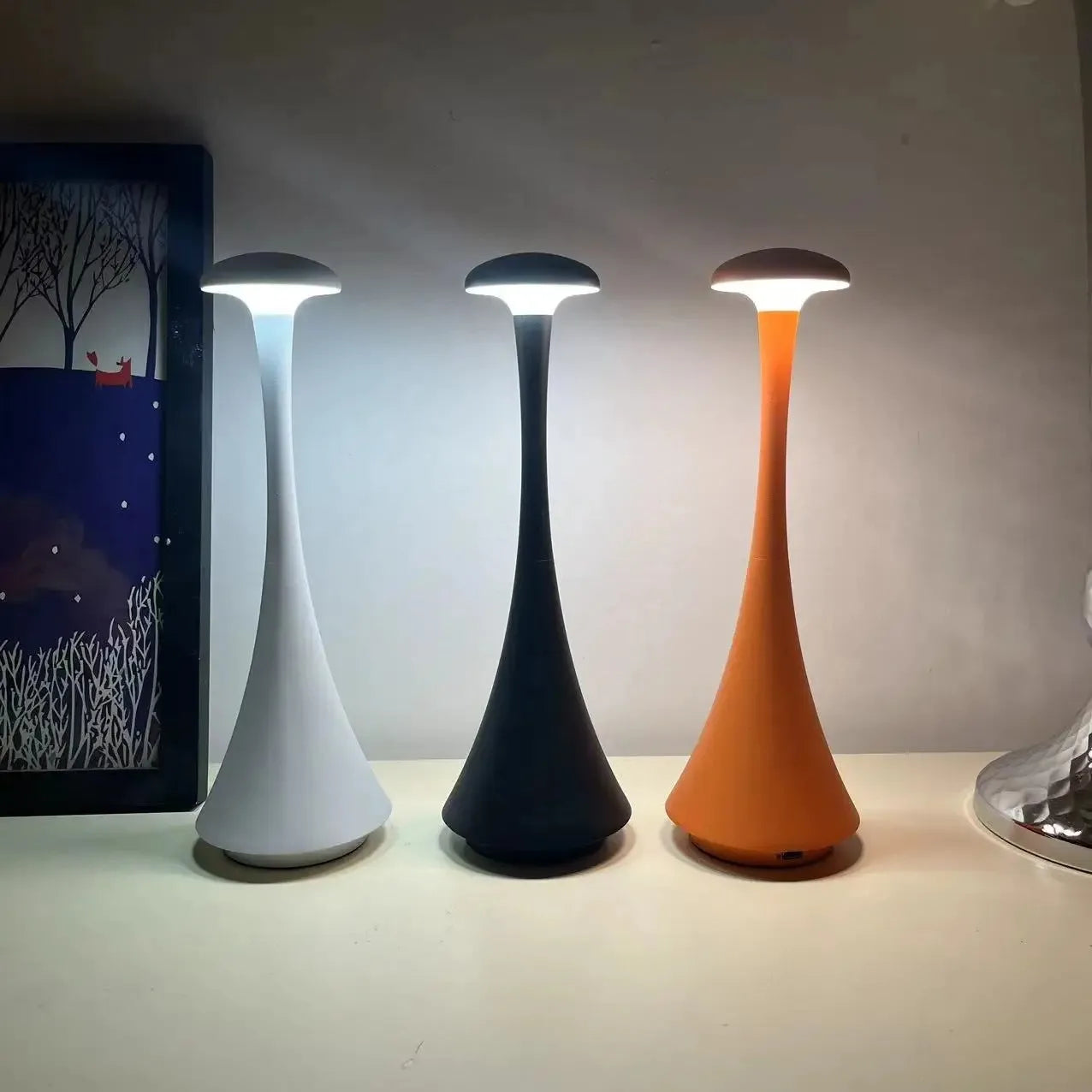 Kabellose Pilz-Akzentlampe