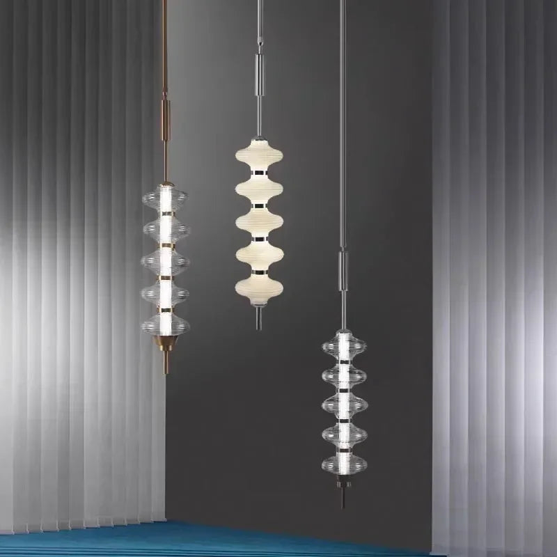 Luxus Glas Pendelleuchte
