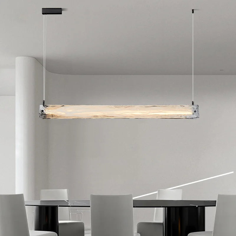 Designer Long Glass Pendelleuchte