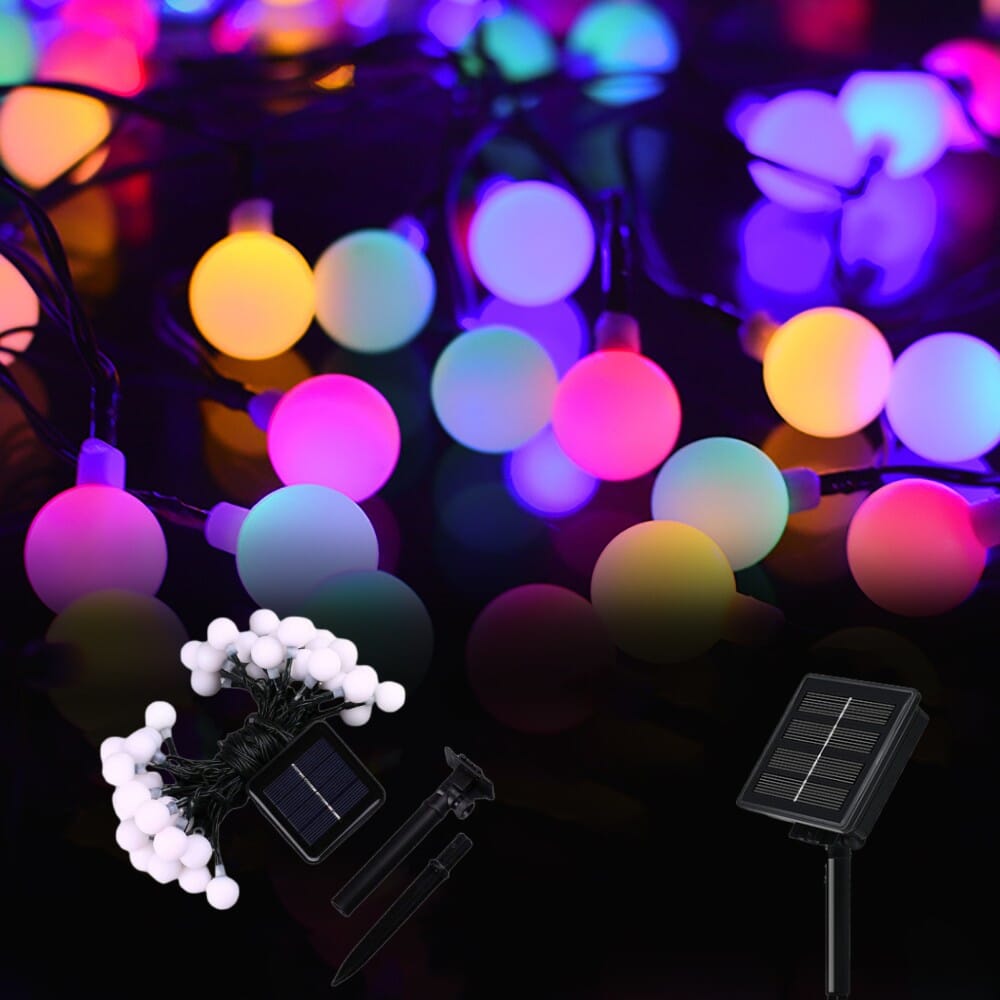 Solar LED -Funkelnde Beleuchtung für Garten & Terrasse-Aster Selection