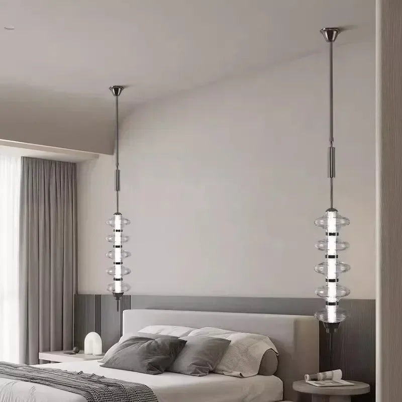 Luxus Glas Pendelleuchte