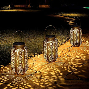 Solar Lantern Retro Garden