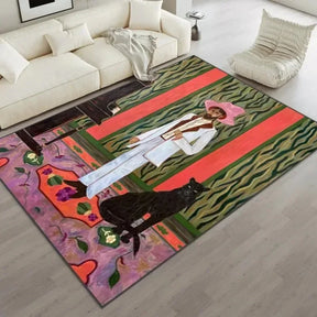 Tapis au charme vintage classique