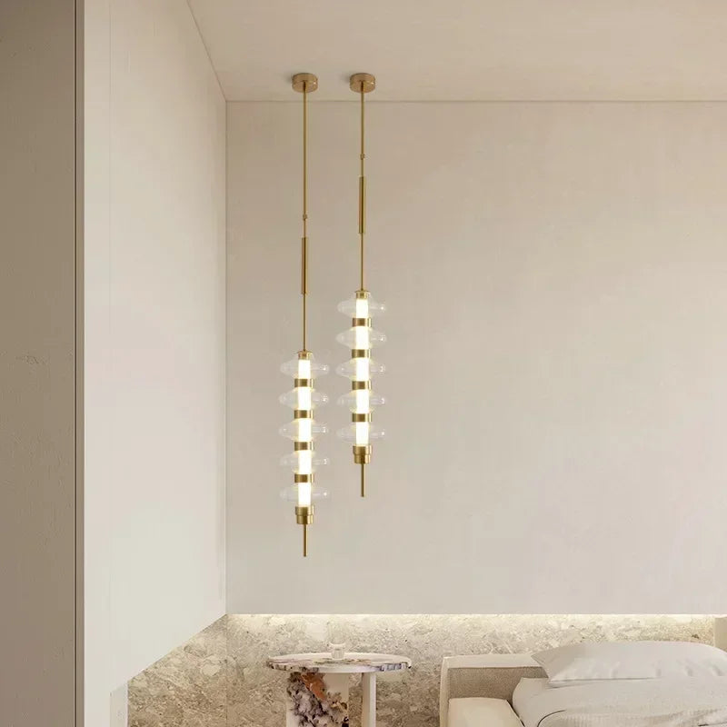 Luxus Glas Pendelleuchte