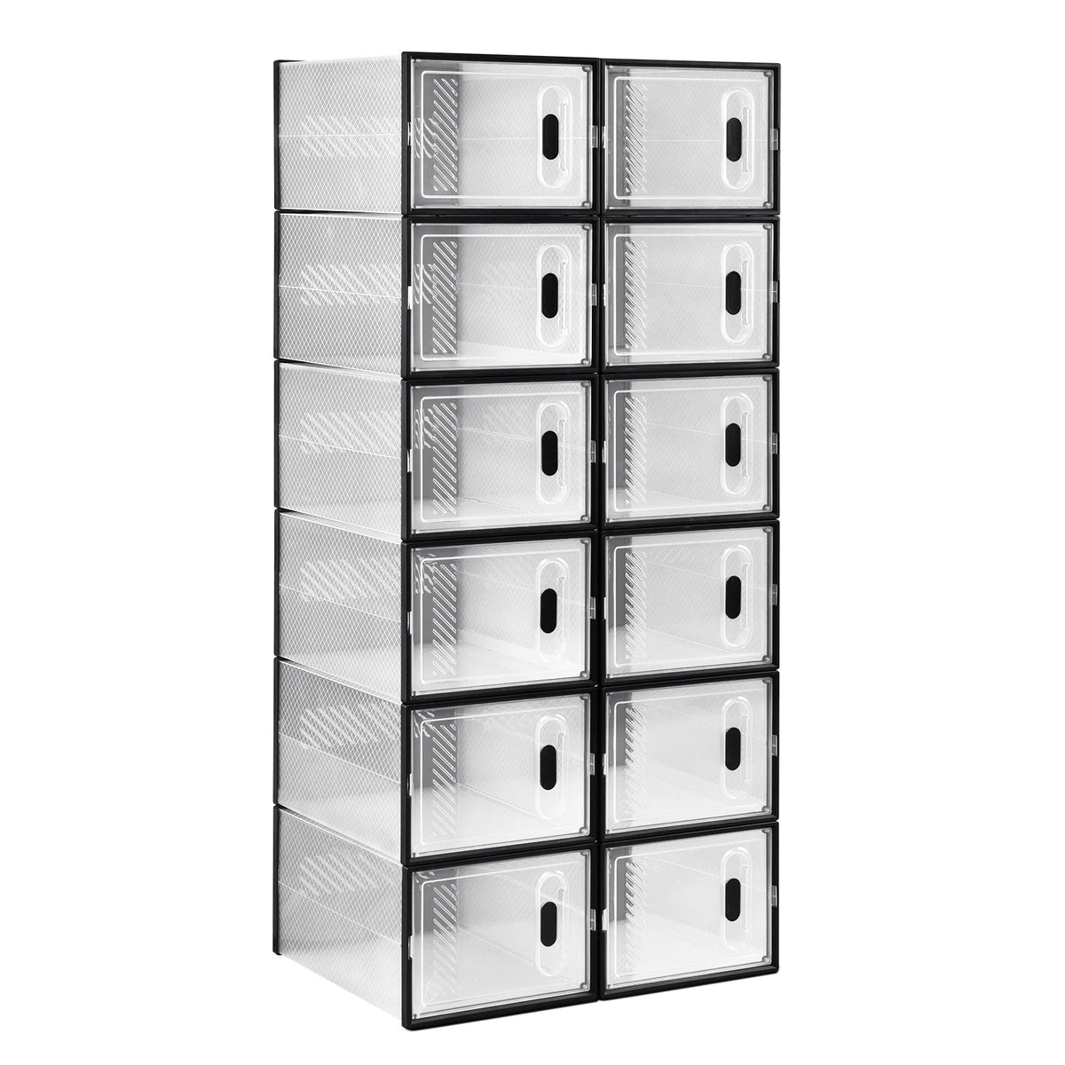 Stapelbare Schuhaufbewahrungsboxen