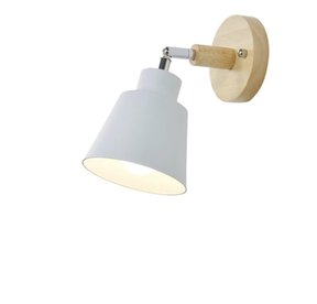 Collin roterende wandlamp met trekschakelaar