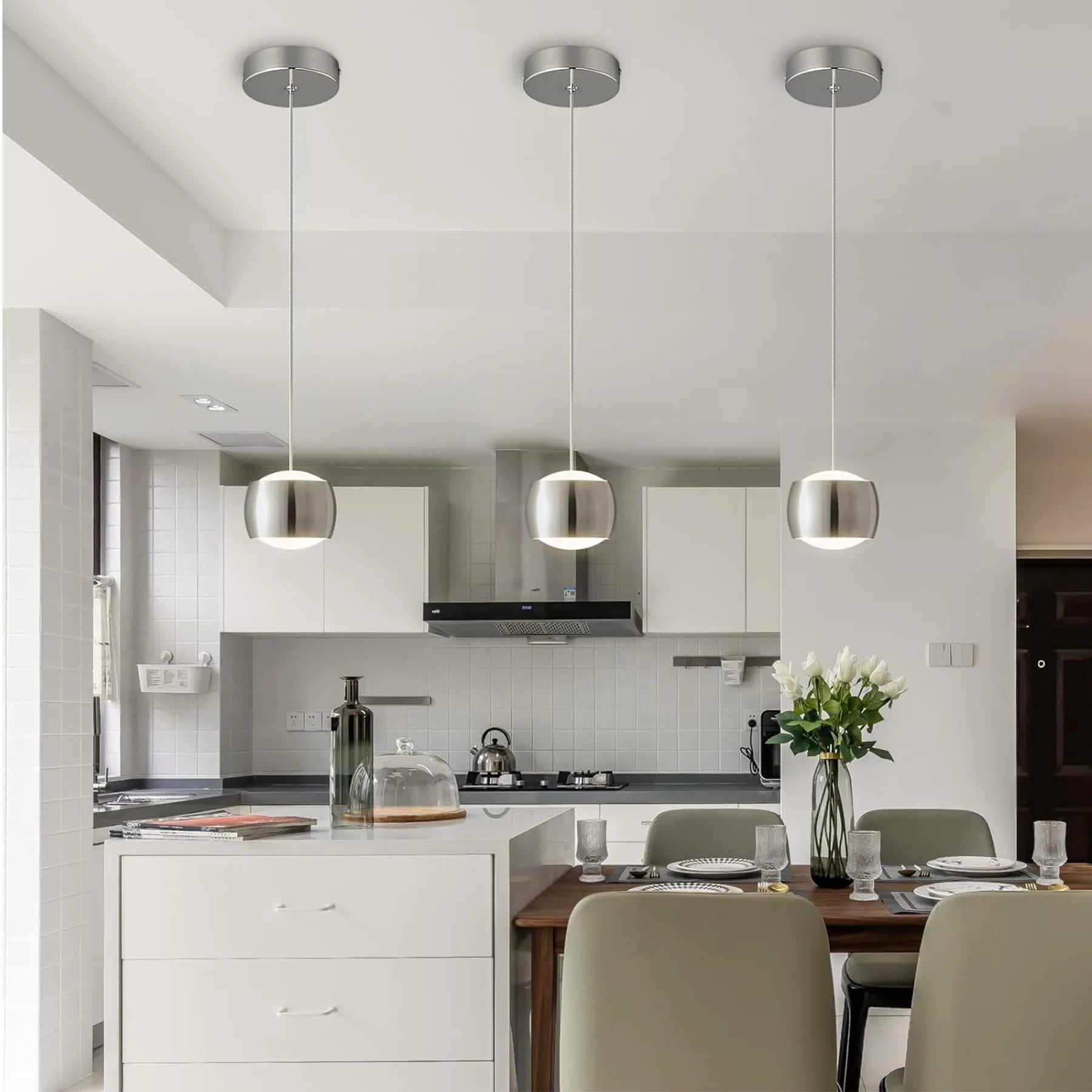 LED Pendelleuchten 2er-Set