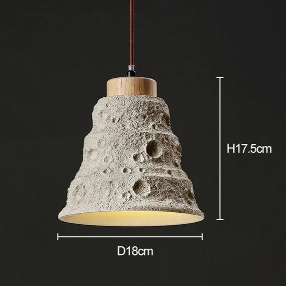 Beton LED Pendelleuchte