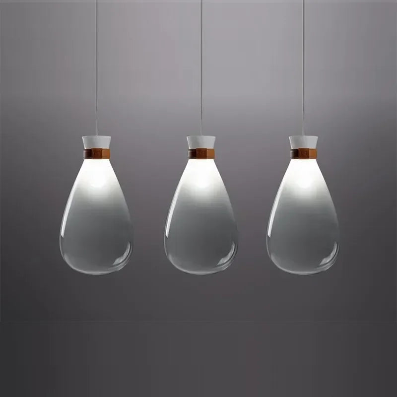 Minimalistische Glas Hängeleuchte