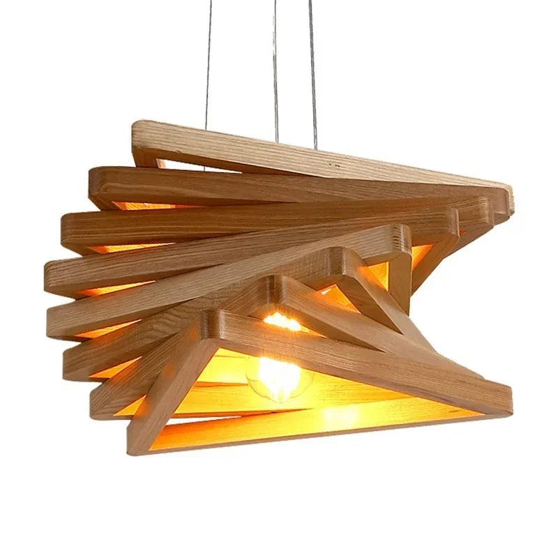 Nordic Holz Designlampe