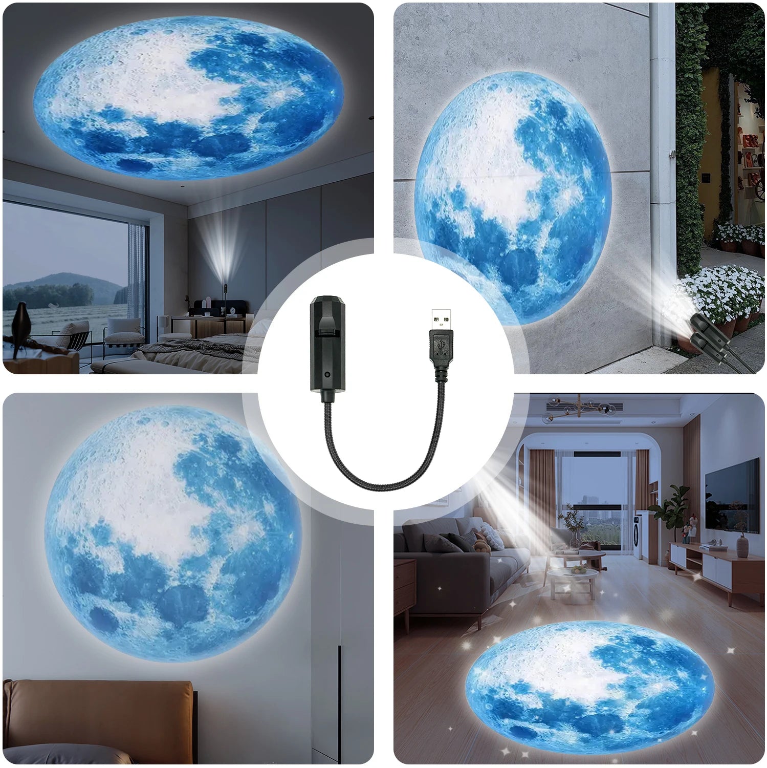 LED-Planet-Nachtlampe