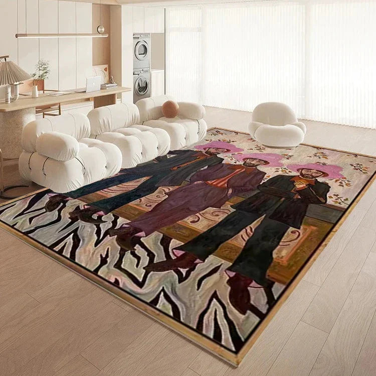 Tapis au charme vintage classique