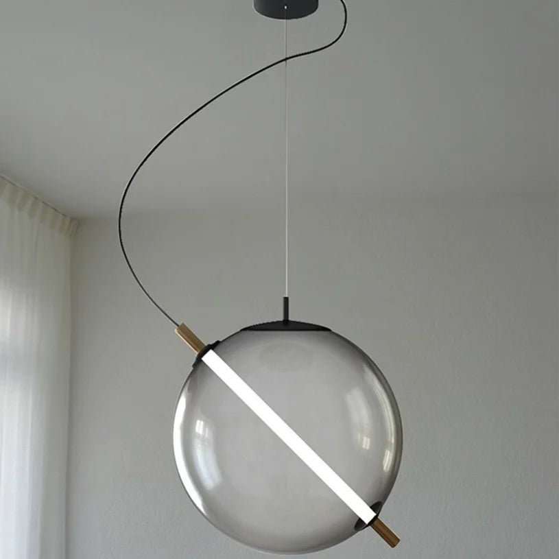 Elegante Ball Pendelleuchte