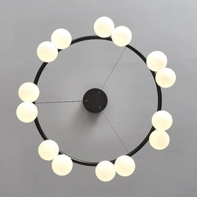 Glas Kugel Pendelleuchte