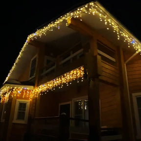 Festive outdoor Christmas lights for your garden