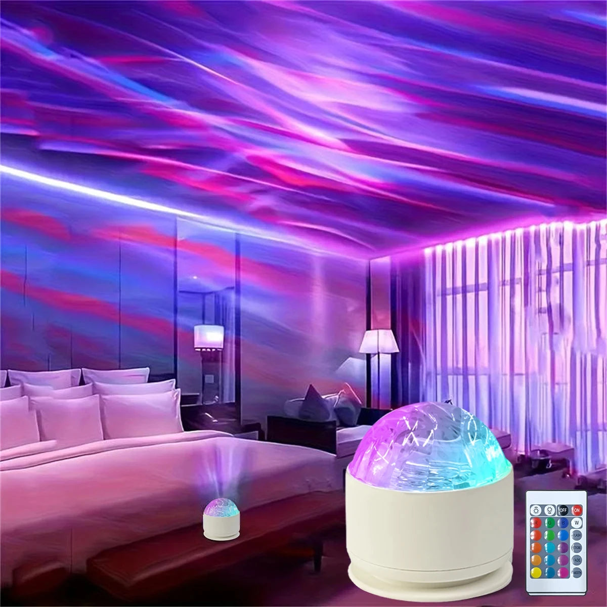 16-Farb LED Galaxy Projektor