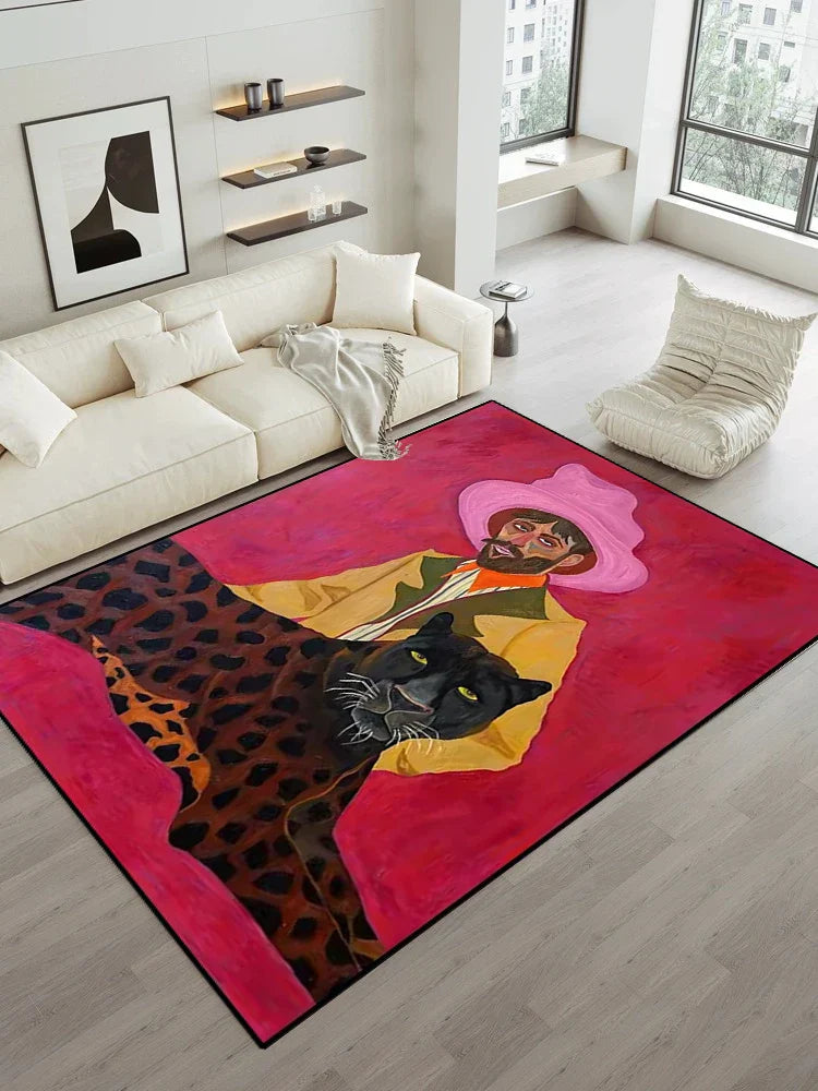 Tapis au charme vintage classique