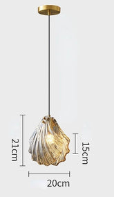Shell LED Pendelleuchte