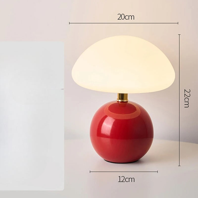 Moderne, per USB aufladbare Tischlampe