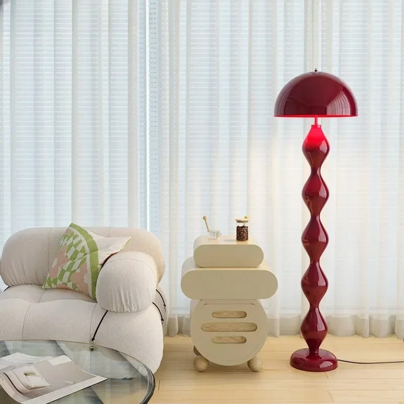 Moderne Pilz-Stehlampe