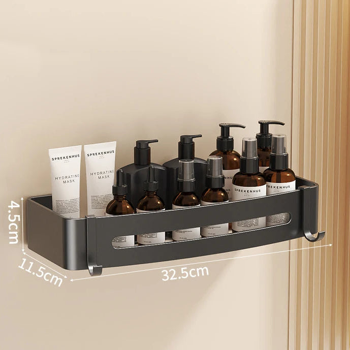 Aluminium-Badezimmerregal, bohrfrei erhältlich