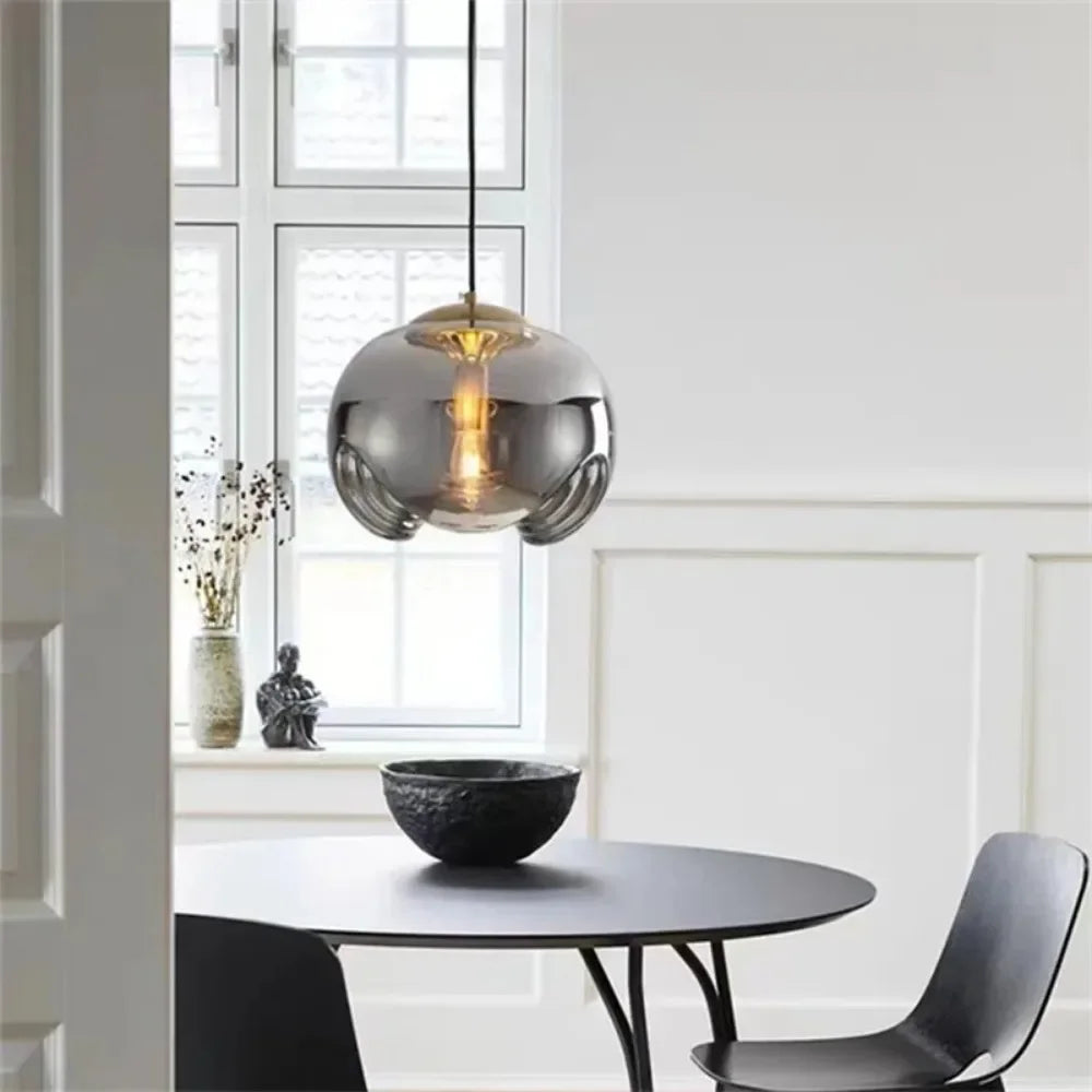 Nordic Style Glaslampe