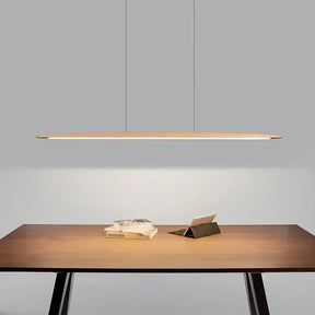Minimalistische Holz Pendelleuchte