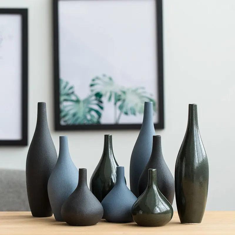 Elegante minimalistische Blumenvase