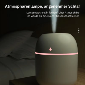 Portable mini humidifier with USB &amp; fragrance function – For on the go &amp; at home