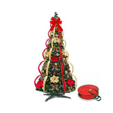 Décoration pliante festive pour le sapin de Noël