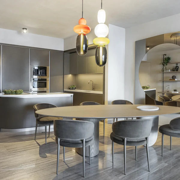 Nordische Glas-Pendelleuchte