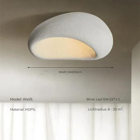 SereneLight Japanese LED ceiling lamp