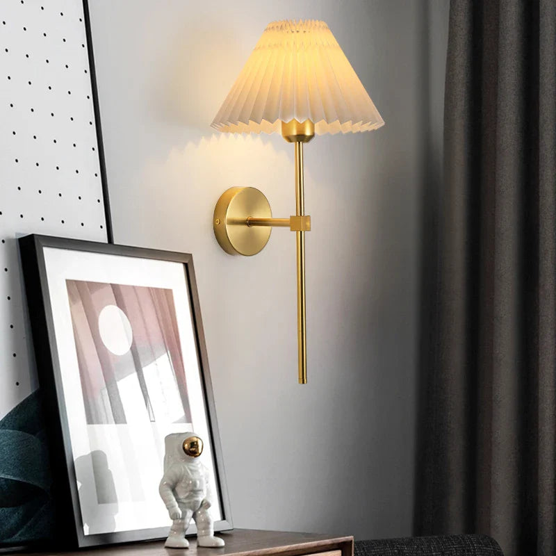 Wandlampe Bronze Schlafzimmer modern Design